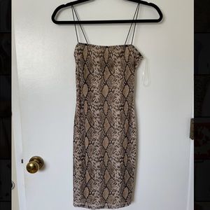 NWT Windsor Snake Print Dress